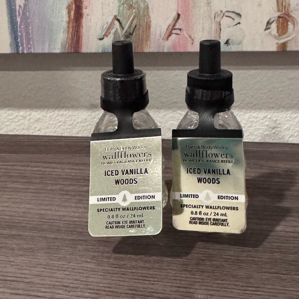 Iced Vanilla Woods Refills Bath and Body Works